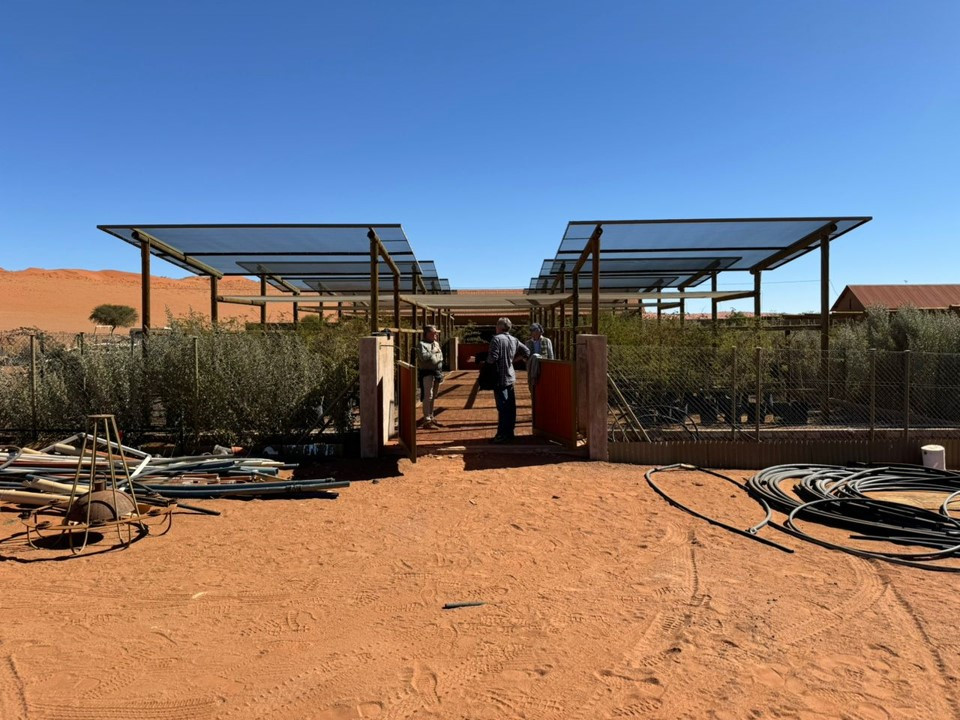 AQUAPONICS SITE VISIT at ARID EDEN